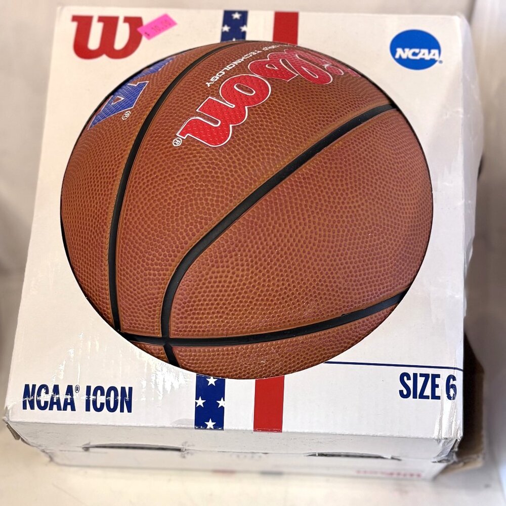 Wilson NCAA Icon Basketball – Size 6 – New in Box